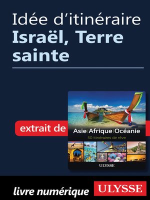 cover image of Idée d'itinéraire--Israël, Terre sainte